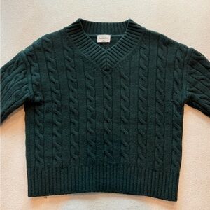 Aritzia Sunday Best TRIFLE SWEATER SCARAB Size XS